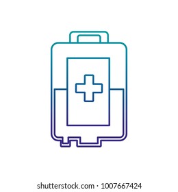 blood bag donation icon