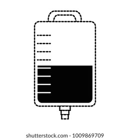 blood bag donation icon