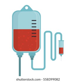 blood bag donation icon