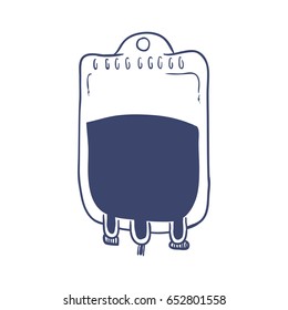 Blood bag draw
