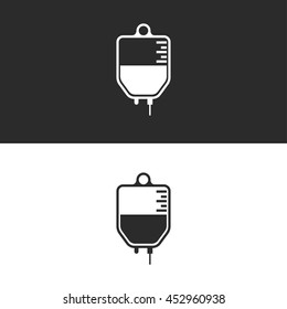blood bag icon