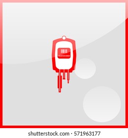 Blood Bag icon.