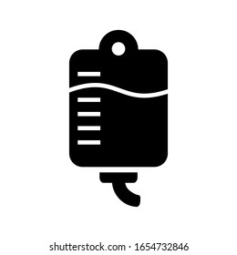 blood bag icon design vector template