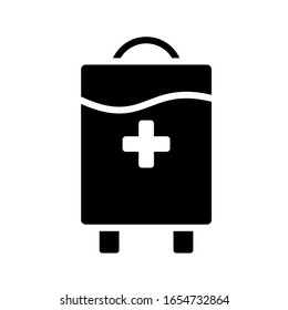 blood bag icon design vector template