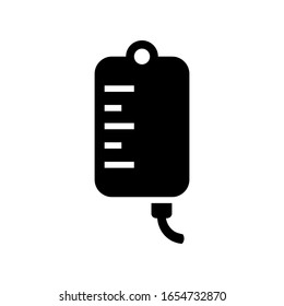 plantilla vectorial de diseño de iconos de bolsas de sangre