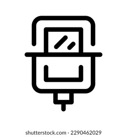 Illustration zum Entwurf des Blutag-Symbols Vektorsymbol