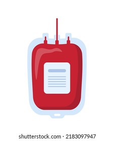 Blood Bag Label Blood Transfusion Blood Stock Vector (Royalty Free ...
