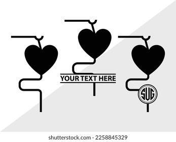 Blood Bag Monogram Vector Illustration Silhouette