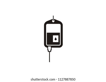 blood bag simple icon