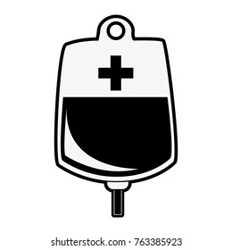 Blood bag symbol