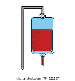 Blood bag symbol