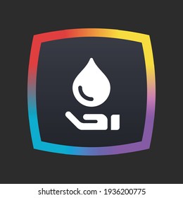 Blood Bank - App Icon Button