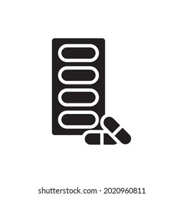 Blood Boost Filled Icon Vector Illustration