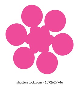 blood cell icon. vector illustration