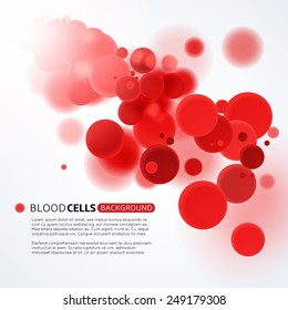 Blood Cells Medical Background