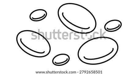 Blood Cells vector Icon Design