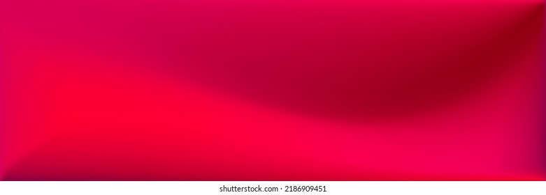 Blood Dark Modern Design Backdrop. Dark Rose Bright Office Background. Vivid Neon Vibrant Wavy Gradient Mesh. Color Blank Wavy Gradient Mesh. Red Color Blank Smooth Surface Illustration.