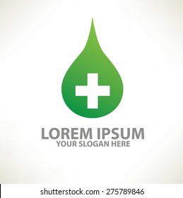 Blood design logo template,clean vector