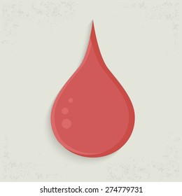 Blood design on old background,clean vector
