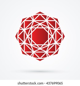 Blood Diamond graphic vector.