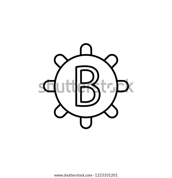 Blood Donation B Icon Element Blood Stock Vector (Royalty Free ...