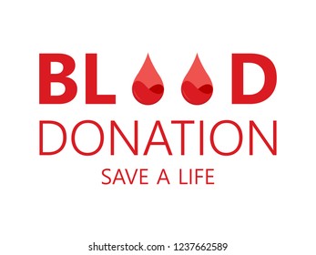 Blood Donation Bag Heart Save Life Vector Icon