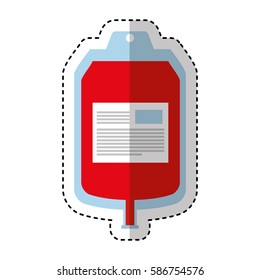 blood donation bag icon