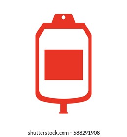 blood donation bag icon