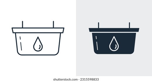 Blood donation box icon vector
