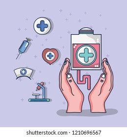 blood donation cartoon