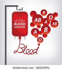 blood donation concept. Vector illustration.