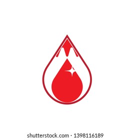Blood Donation Copy Space - Vector
