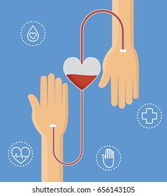 blood donation design