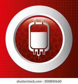 Blood donation design, vector illustration eps 10.