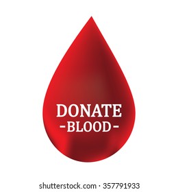 Blood donation design, vector illustration eps 10.