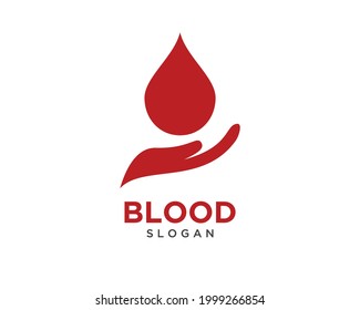 plantilla de diseño de vectores de logotipo , donación , donante , logo