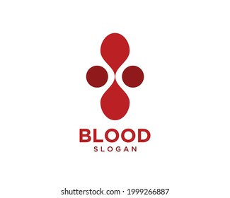 Blut , Spende , Spender , Logo, Vektordesign-Vorlage