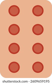 Blood Donation Element in Flat Design Concept. Isolated on White Background. Vector Illustration.
