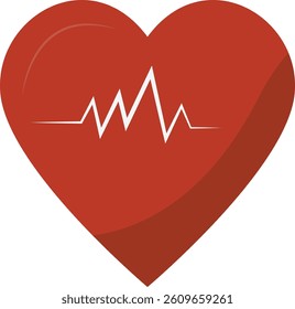Blood Donation Element in Flat Design Concept. Isolated on White Background. Vector Illustration.