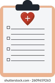 Blood Donation Element in Flat Design Concept. Isolated on White Background. Vector Illustration.