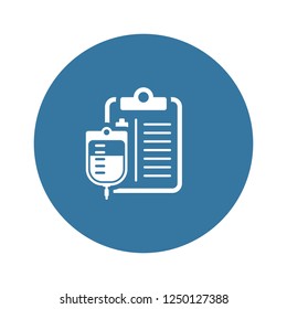 Blood Donation Flat Icon