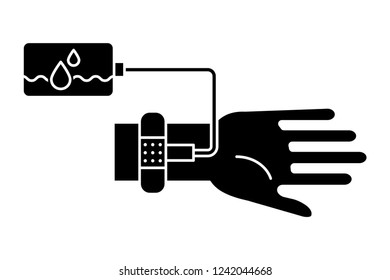 Blood donation icon