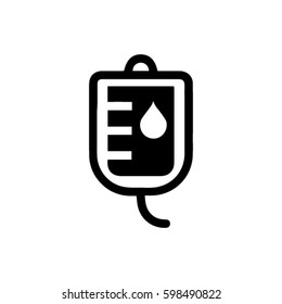 Blood donation icon