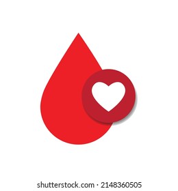 Blood donation icon design. vector illustration