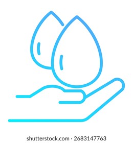 Blood Donation Icon Element For Design