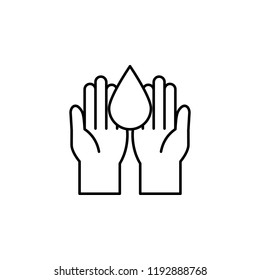 blood donation icon. Element of blood donation for mobile concept and web apps illustration. Thin line icon for website design and development, app development on white background