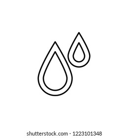 blood donation, blood icon. Element of blood donation icon. Thin line icon for website design and development, app development