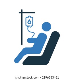 Blood donation icon. Simple vector illustration.