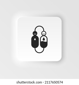 Blood donation icon. Blood donation vector icon