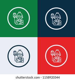 Blood donation icon vector illustration